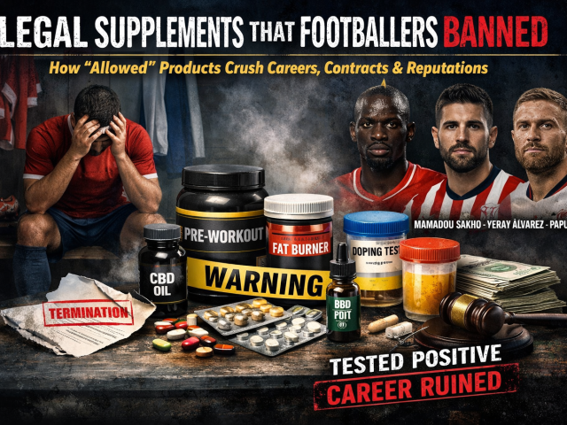 Legal Supplements That Get Footballers Banned