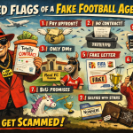 7 Red Flags of a Fake Football Agent - How to Protect Your Career 7 Red Flags of a Fake Football Agent